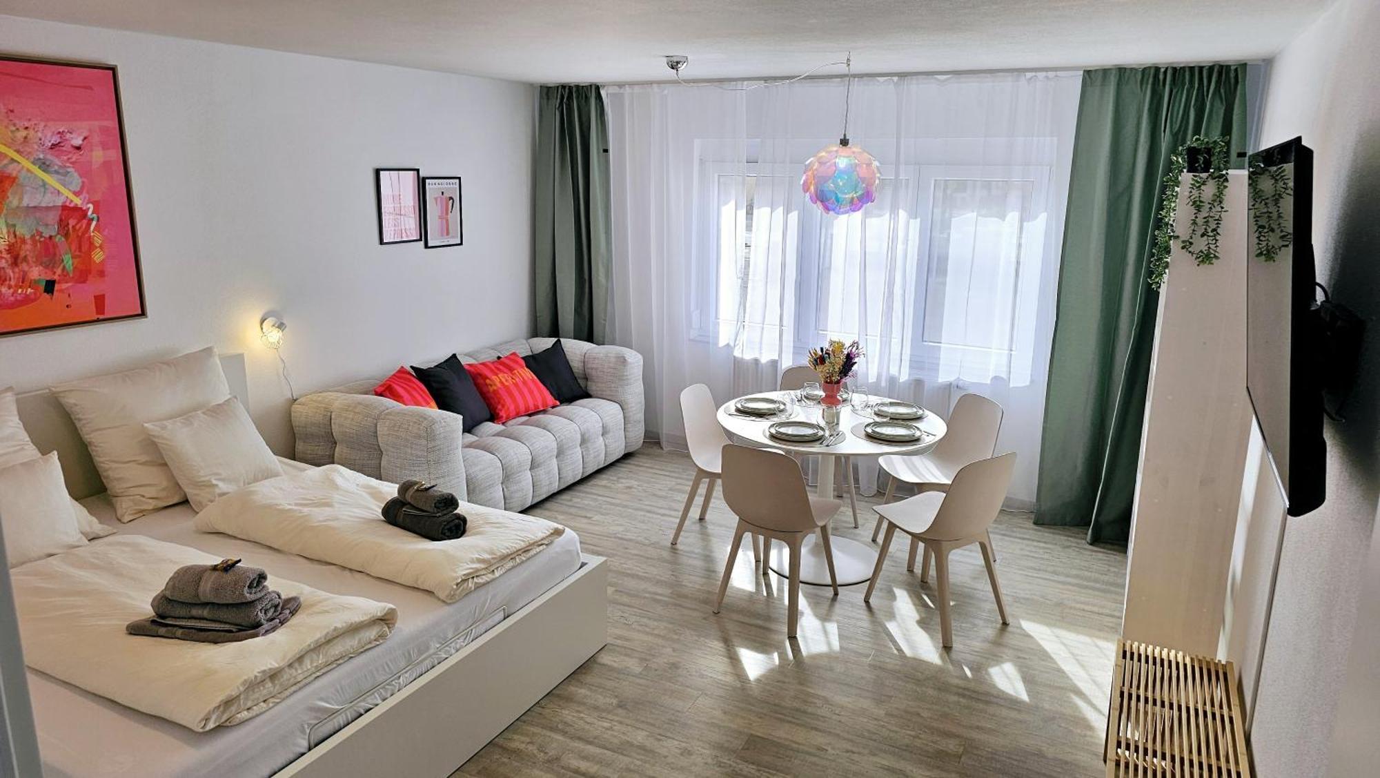 Stadtgarten-Studios - Im Zentrum Mit Parkplatz Weingarten  Buitenkant foto